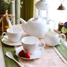 景德镇陶瓷日式茶壶茶具套装 家用简约办公现代泡茶功夫茶具