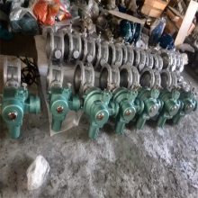 工业体专用 D943H-16C 电动蝶阀 法兰蝶阀 碳钢材质 硬密封蝶阀 DN200