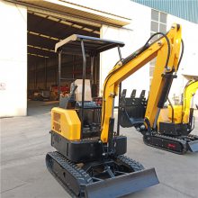 17型农用园林小型挖土机 建筑工程挖掘机 微型挖掘机