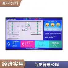 服务区智慧公厕空气质量监测 厕所有人无人指示牌感应智能 为安定制