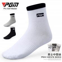 PGM高尔夫袜子短筒袜男士运动中筒袜运动袜吸汗透气春夏运动袜