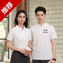 家居4S店家装卖场宣传促销工作服t恤衫 物流家政教培工装短袖polo