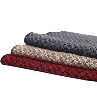 冬天羊毛男士商务围巾秋冬中老年爸爸围脖中年保暖老人围巾男冬季