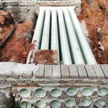 DB-BWFRP纤维编绕拉挤管 批发销售电力管6米/根生产定制