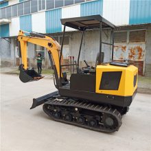 多功能果园小挖机 农用推土挖掘机 微型挖掘机视频
