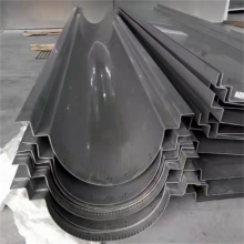 铝合金天沟成品檐沟 屋檐排水槽 金属雨水槽 加工定做落水系统