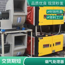 定型油烟处理工程 铝合金压铸除烟一体机 湿电净化设备