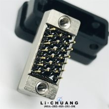 25芯矩形连接器 J63A-2H2-025-231-TH J63A-2H2-025-231-DK 骊创
