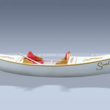 6米欧式贡多拉手划木船手绘装饰摄影道具船