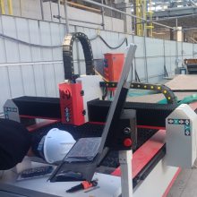 弘中数控 激光等离子切割机 弯头自动下料机 全自动裁板机