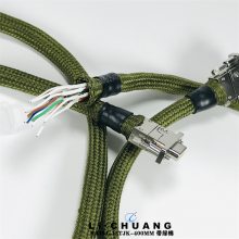 HJ30J-12TJK-400MM带绿棉 矩形连接器 HJ30J-12TJ-300MM 骊创