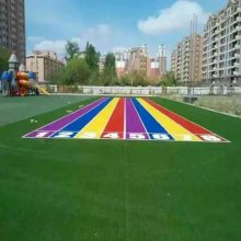 厂家销售仿真休闲草坪厂家_路政护栏草坪施工_跃杰公司