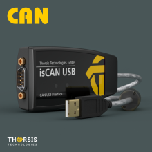 ¹ThorsisƷcanתusbӿڿisCAN USB֧rp1210j2534