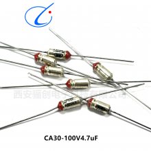 CA30-100V-10μF精度10％CA30-100V-1.5UF/2.2UF/4.7UF/6.8UF现货
