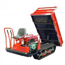 3B81CTDP履带搬运机 筑水田园管理搬运机乘坐式农用运输车