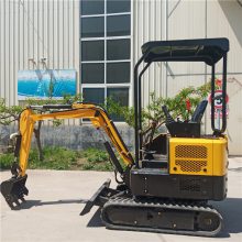 三缸小挖机价格 液压先导小挖机 履带式微型小挖机操作视频