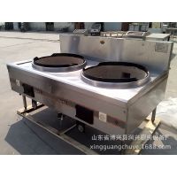***新疆地区厨房设备 灶台 油汽灶 双炒灶 甲醇灶