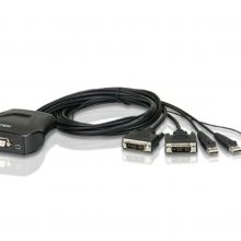 ATEN CS22D 2˿ڴʽUSB DVI KVMл