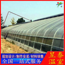 昱泰日光温室暖棚几字钢椭圆钢管大棚蔬菜种植YTWSRG1159