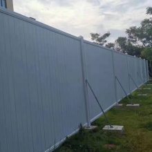 惠州市大亚湾pvc围挡工地施工塑料围蔽临时围栏