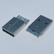 USB AM 2.0ʽͷ/4PIN/ӵؽ/׽/L=14.2mm