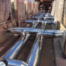 蒸发器泡沫玻璃保温施工队 管道弯头铁皮保温工程