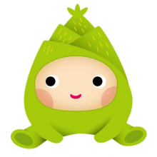 玻璃钢竹笋卡通宝宝雕塑江西春笋公仔娃娃人偶雕塑