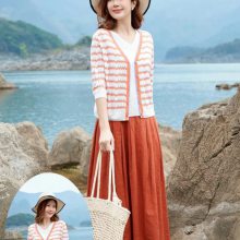 亚麻天丝折扣女装鼎成麻业夏 夏季半袖上衣拿货 一二线品牌女装 时尚专卖女装品牌