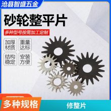 鑫兰特整形刀片修整片不锈钢砂轮可加工定制异形砂轮