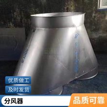 连接Y型分风器用 高速公路隧道轴流风机消声器 自动切换铁质防锈