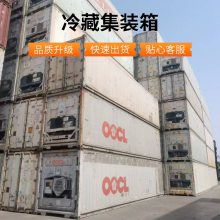 冷藏集装箱租赁 冷冻集装箱出售 上海二手冷藏集装箱