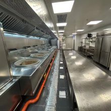 中山荣翔酒店饭店酒楼餐厅商用厨房设备供应商加工定制作不锈钢厨具