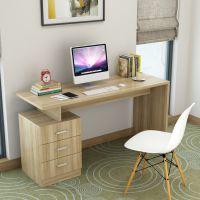 80公分简约小电脑桌带抽屉学生写字台80cm简易电脑桌台式家用书桌
