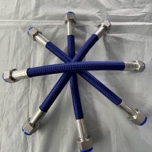 铁氟龙管 不锈钢四氟编织软管 耐高压液压油管 模温机用橡胶管