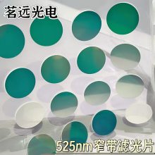 茗远光电525nm窄带滤光片NBP525nm