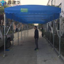 湖北武昌 户外商用雨棚布 双排立柱帐篷 移动蓬耐用