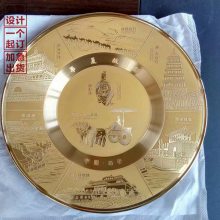 公交公司退休职工礼品纯铜感谢牌好员工纪念品定制
