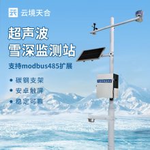 超声波雪深监测站：凭借超声波技术感知雪情，助力防灾减灾工作