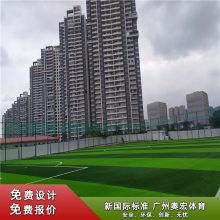 绥化5人足球场 鸡西人造草足球场 黑龙江足球场草皮 新国标标准 广州奥宏体育