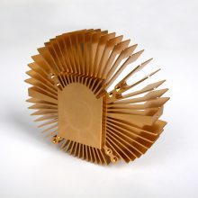 山横金属专业定制高精度铝散热器 铝挤压件