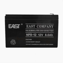 EAST易事特蓄电池NP8-12 12V8AH监控设备 应急照明 消防门禁 音响设备