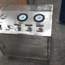 高压气体压缩机 气体增压泵 双作用大流量气动增压泵