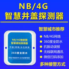 4G智能井盖 电话 微信联网井盖防盗报警器 水侵 水位检测报警系统