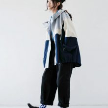杭 州设计师品牌 马可未秋冬 棉麻休闲欧美风 羽绒服棉服外套批发