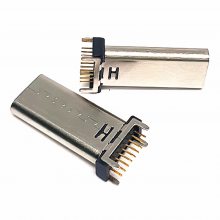 TYPE-C16PINĸ Ӹ߿ H=19.6/20.5/22.5/24.5 ˫DIP