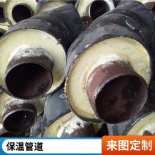 聚氨酯保温管 钢套钢保 温管 预制直埋热力地埋蒸汽管道