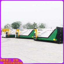 联体式垃圾站压缩周转设备 垃圾中转箱 一体式压缩设备