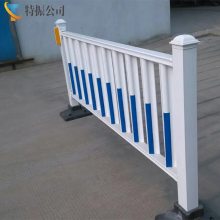 城市道路围栏 市政马路镀锌护栏 汽车分流机非栏杆 人行道防撞栅栏