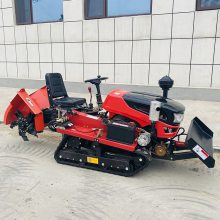 中旺 35履带式旋耕机 多功能田地除草拖拉机 小型新式大马力