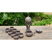 ***原矿紫砂茶具套装批发 世界杯茶具 陶瓷茶具公司促销礼品定制